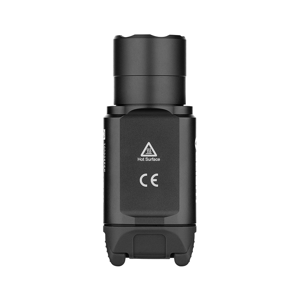 Olight PL Turbo Tactical Light with Spotlight and Floodlight BK