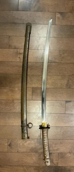 Authentic Original WWII Japanese TYPE 95 NCO Sword