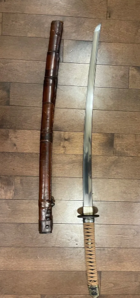 Authentic Original WWII Japanese Samurai Sword