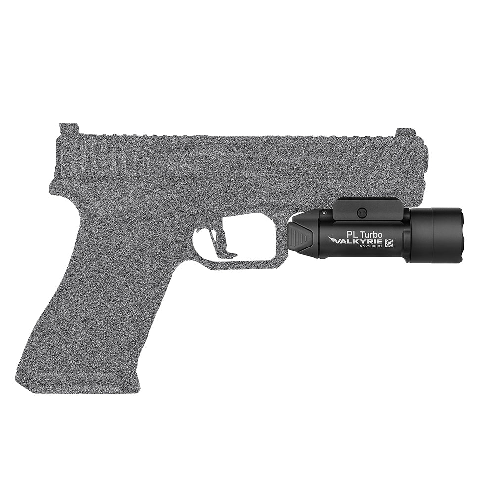 Olight PL Turbo Tactical Light with Spotlight and Floodlight BK