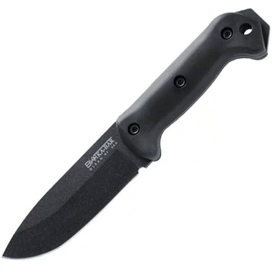 Ka-Bar Becker Companion Fixed Blade Knife, 1095 Cro-Van, Polyester Sheath, BK2