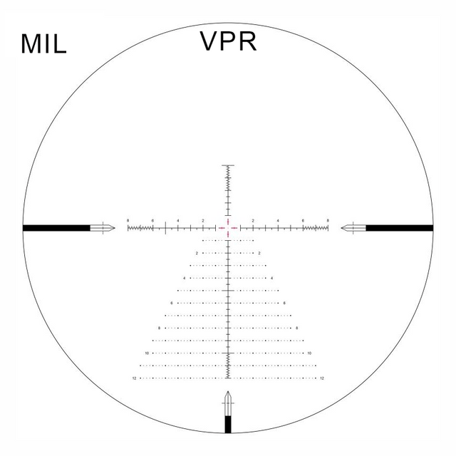 Arken SH-4 4-16X50 GEN2 FFP Illuminated Mil VPR Reticle with Zero Stop - 34mm Tube