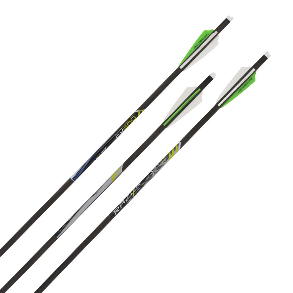 Razor CX600 20" Crossbow Bolts, 3-Pack, Black