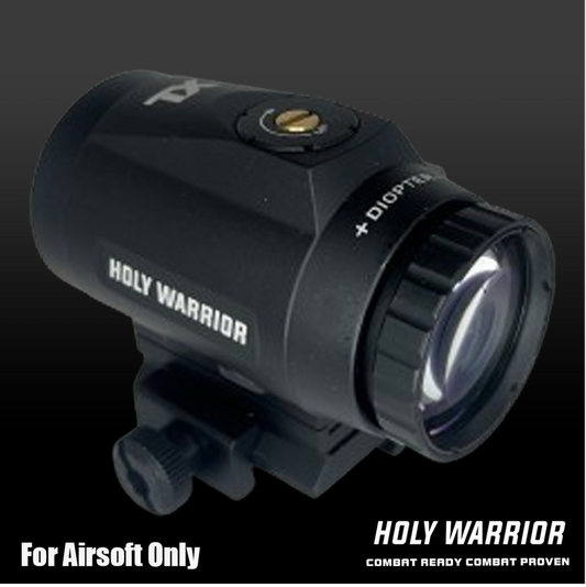 HOLY WARRIOR 3X Magnifier Scope with Flip Mount (TX 3X)