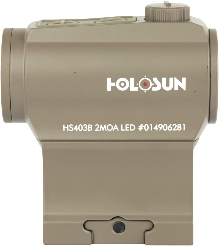 Holosun HS403B Micro Red Dot Sight, FDE