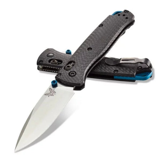 Benchmade Bugout Folding Knife, CPM S90V, Carbon Fiber, 535-3