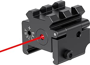 PL-19 Laser Sight Upgrade Airsoft Lasers Low-Profile Compact Red Laser Sight with Picatinny/Weaver Rail
