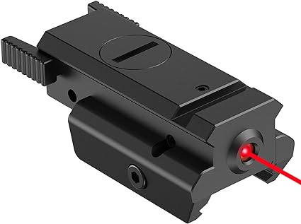 L41 Laser Sight, Compact Tactical 20mm Standard Picatinny &Weaver Red Dot Laser Sight