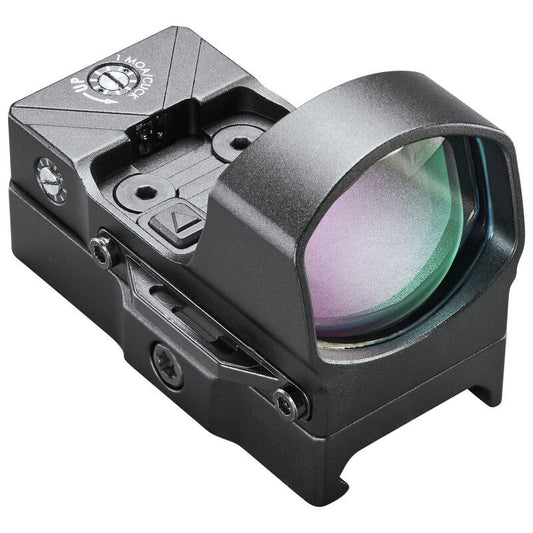 BUSHNELL AR 1x RED DOT Sight AR FS 2.0 Black 3 MOA, Hi Rise