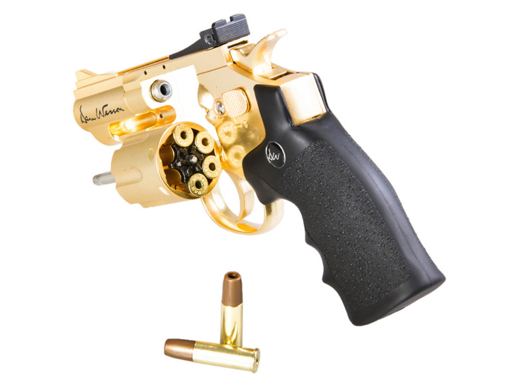 DAN WESSON 2.5 INCH GOLD BB REVOLVER 4.5MM CO2