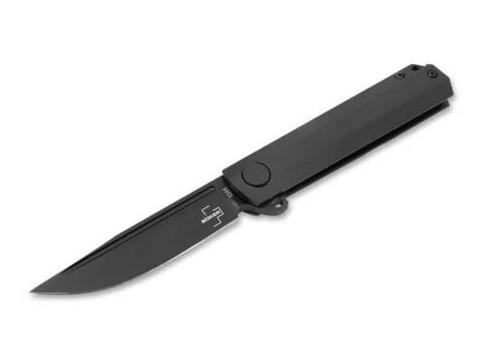 Boker Plus Cataclyst Flipper Framelock Knife, 440C, G10 Black, 01BO673