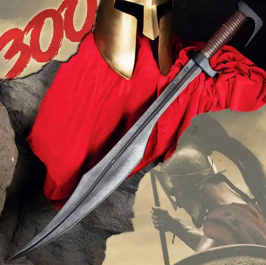 300 Spartan Warrior Replica Sword, Tempered Carbon Steel, BK1388 NO sheath