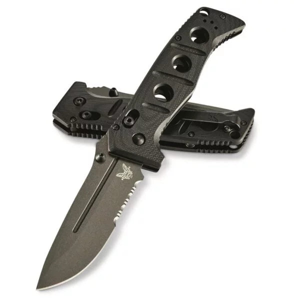 Benchmade Adamas Folding Knife, CPM CruWear, G10 Black, 275SGY-1