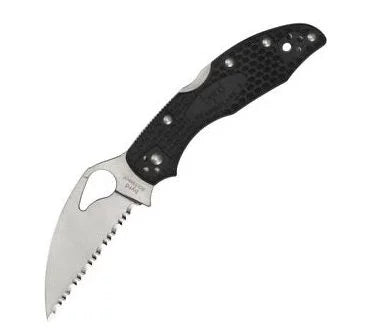 Byrd Meadowlark Gen 2 Lightweight Folding Knife, FRN Black, by Spyderco BY04SBKWC2