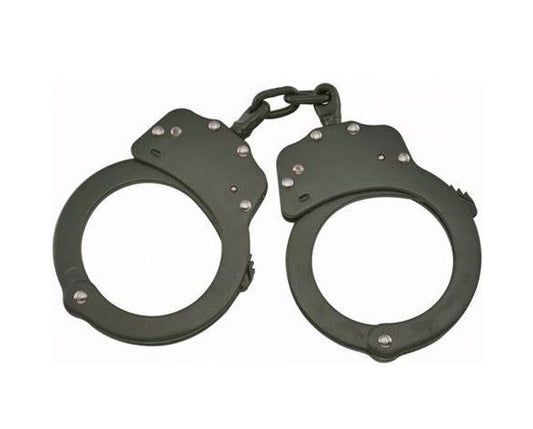 Gear Stock Stainless Steel Chain Link Handcuff (Black) $40.00