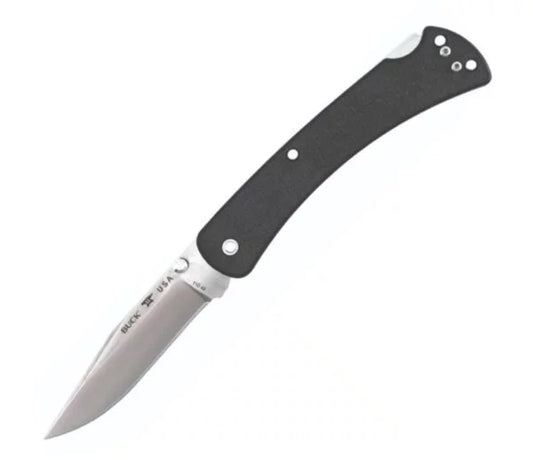 Buck Slim Hunter Pro Folding Knife, S30V, G10 Black, BU0110BKS4