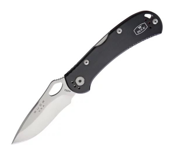 Buck Spitfire Folding Knife, 420HC Steel, Aluminum, BU0722BKS1