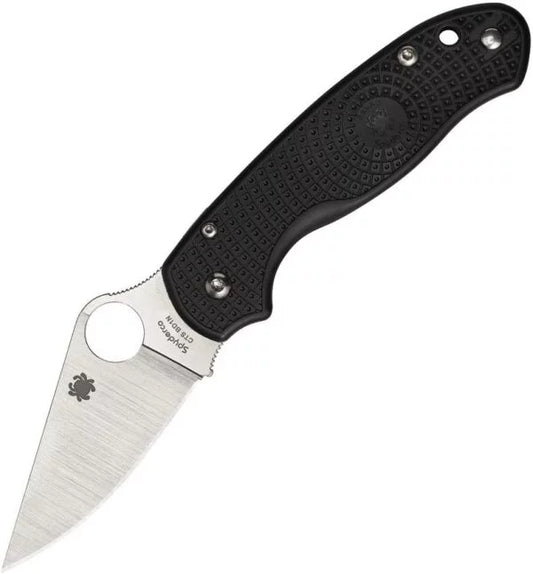 Spyderco Para 3 Compression Lock Folding Knife, CTS BD1N, FRN Black, C223PBK