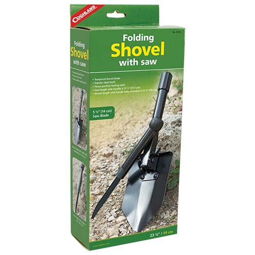 Coghlans 9725 Folding Shovel With Saw CGH9725
