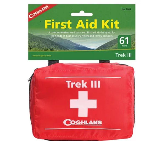 Coghlans Trek III First Aid Kit 62 items