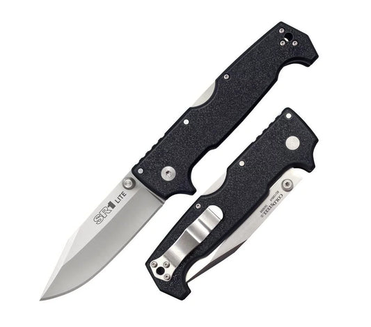 Cold Steel SR1 Lite Folding Knife, Black Handle, CS62K1