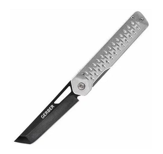 Gerber Ayako Framelock Folding Knife, Aluminum Silver G30001689