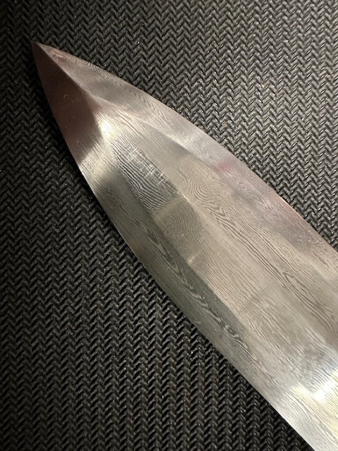 Handmade Chinese Sword Han Jian Damascus Folded Steel Blade Very Sharp Cut