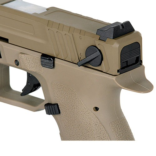 KJ Works KP-13F Blowback Airsoft Pistol- CO2