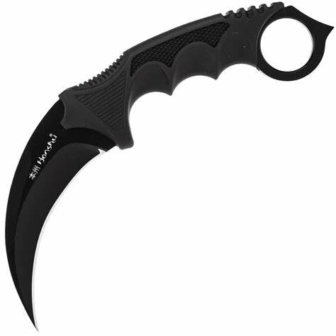 Honshu Fixed Blade Karambit Knife, Shoulder Harness, UC2791