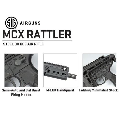 SIG Sauer MCX Rattler CO2 BB Rifle