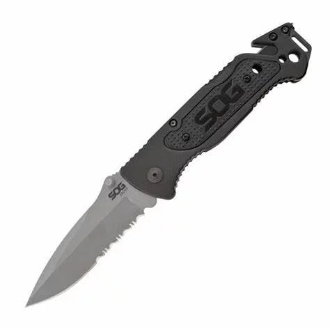 SOG FF24-CP Escape Bead Blasted Folding Knife