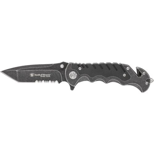 SMITH & WESSON® SWBG10SCP BORDER GUARD TANTO FOLDING KNIFE