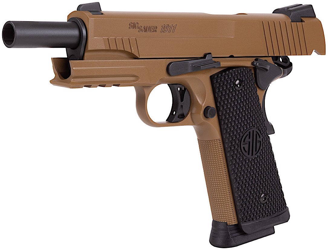 Sig 1911 EMPEROR SCORPION CO2 BLOWBACK 4.5MM CALIBER STEEL BB