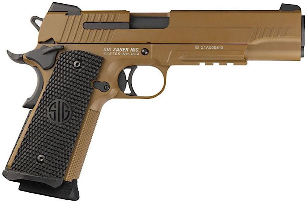 Sig 1911 EMPEROR SCORPION CO2 BLOWBACK 4.5MM CALIBER STEEL BB