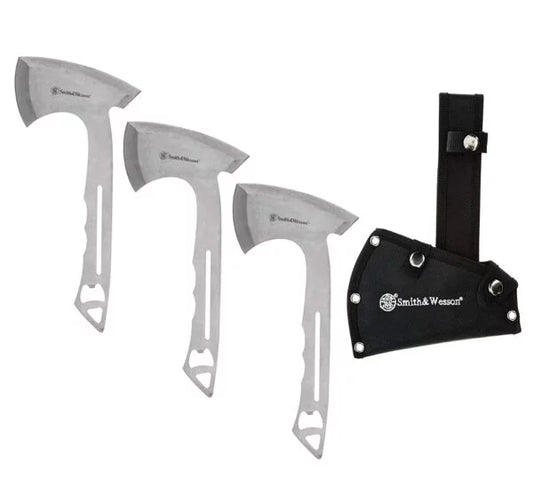 Smith & Wesson 1117231 Hawkeye Throwing Axes, 3-Pack