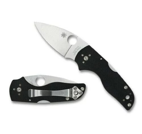 Spyderco Lil’ Native Slipit Folding Knife, CPM S30V, G10 Black C230NLGP