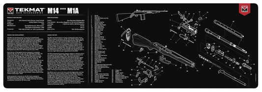 TekMat Gun Cleaning Mat 36″ X 12″ M14