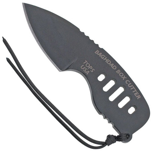 TOPS Baghdad Compact Fixed Blade Knife, 1095 Carbon, Kydex Sheath, BBC01