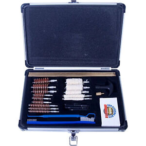 GunMaster UGC 56C Universal Select 30 Piece .22 caliber and larger Cleaning Kit in Aluminum Case