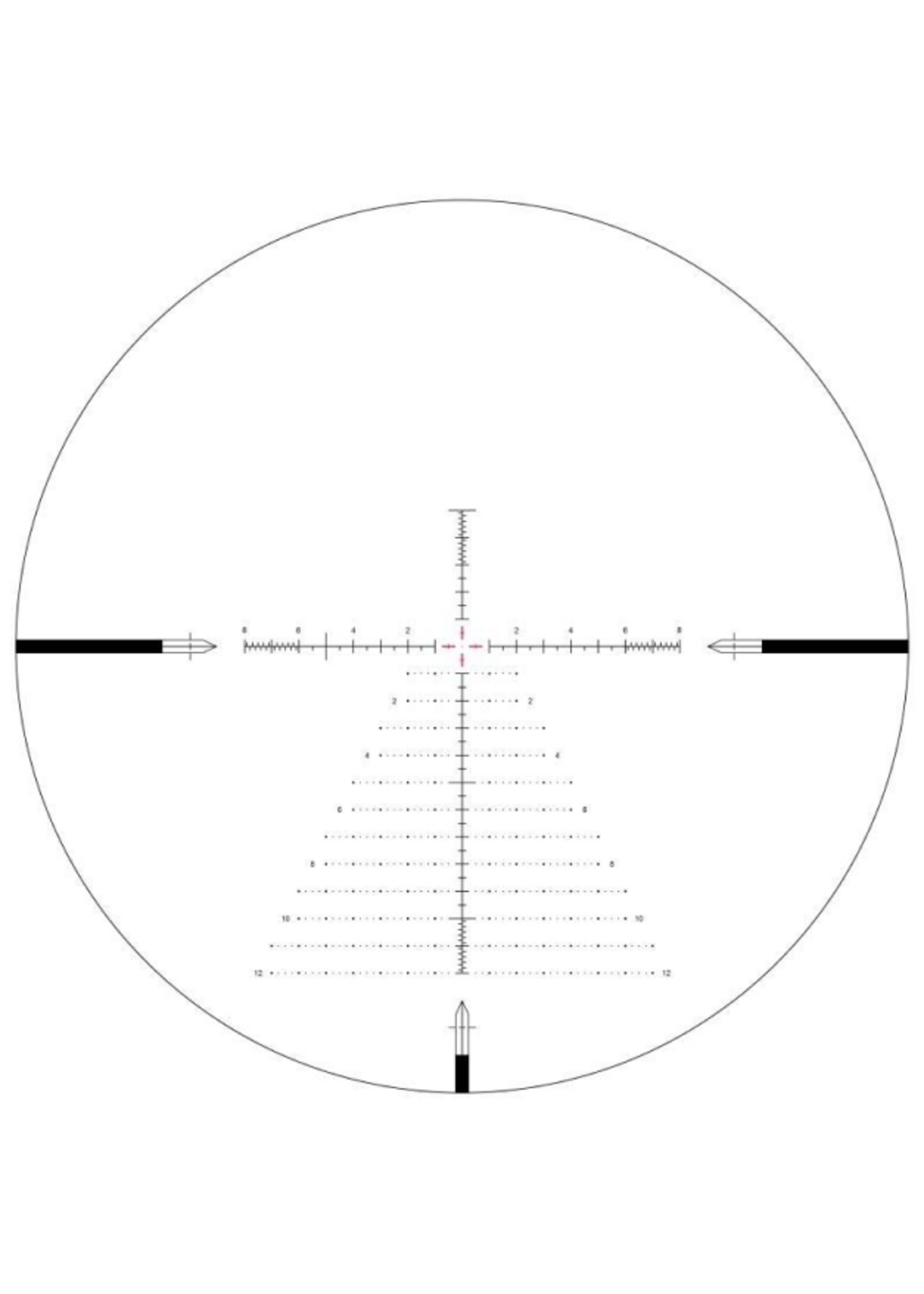 ARKEN EP5 5-25X56 FFP MOA VPR Reticle with Zero Stop - 34mm Tube