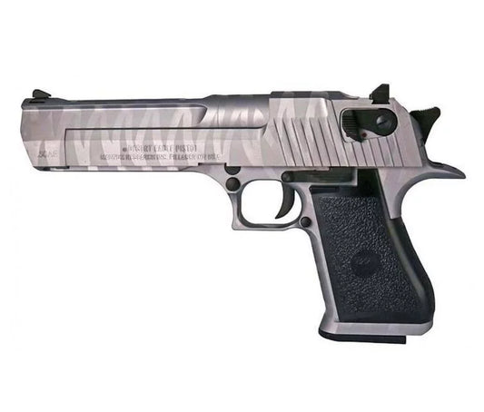 Desert Eagle Licensed L6 50AE Full Metal Silver Electro painted Gun Blow Back Airsoft Pistol