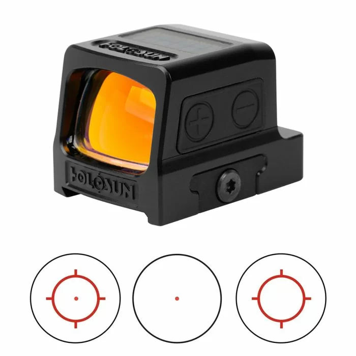 HOLOSUN HE509T-RD Paralow Solar Powered Red Dot Sight – 2 MOA