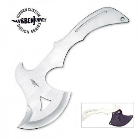 Gil Hibben Pro Thrower Axe w/ Leather Sheath, GH0866