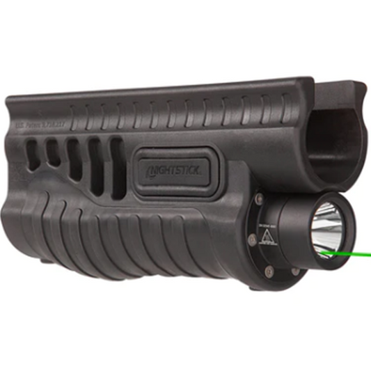 Nightstick Shotgun Forend Light/Green Laser for Remington 870/TAC-14