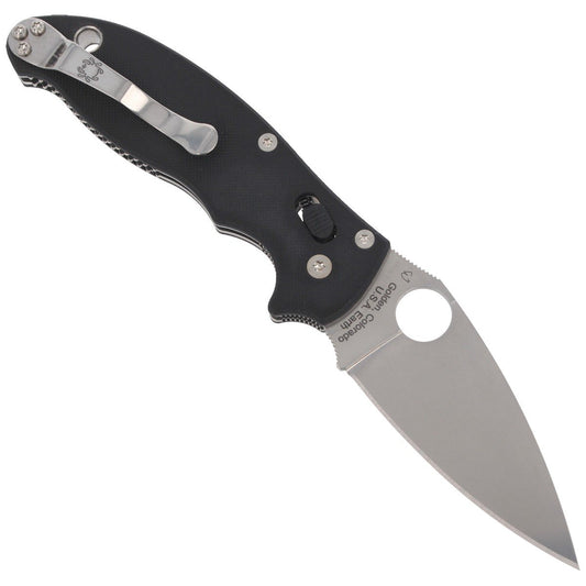 Spyderco Manix 2 Folding Knife, S30V, G10 Black, C101GP2