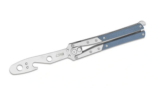CJRB Kinetic-Flip Tool, G10 Blue/Grey, J1908BU