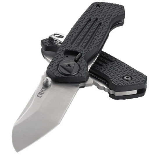 CRKT Prequel Field Strip Flipper Folding Knife, GFN Black, 2420