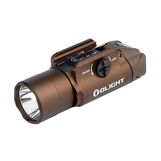 Olight PL Turbo Tactical Light with Spotlight and Floodlight TAN