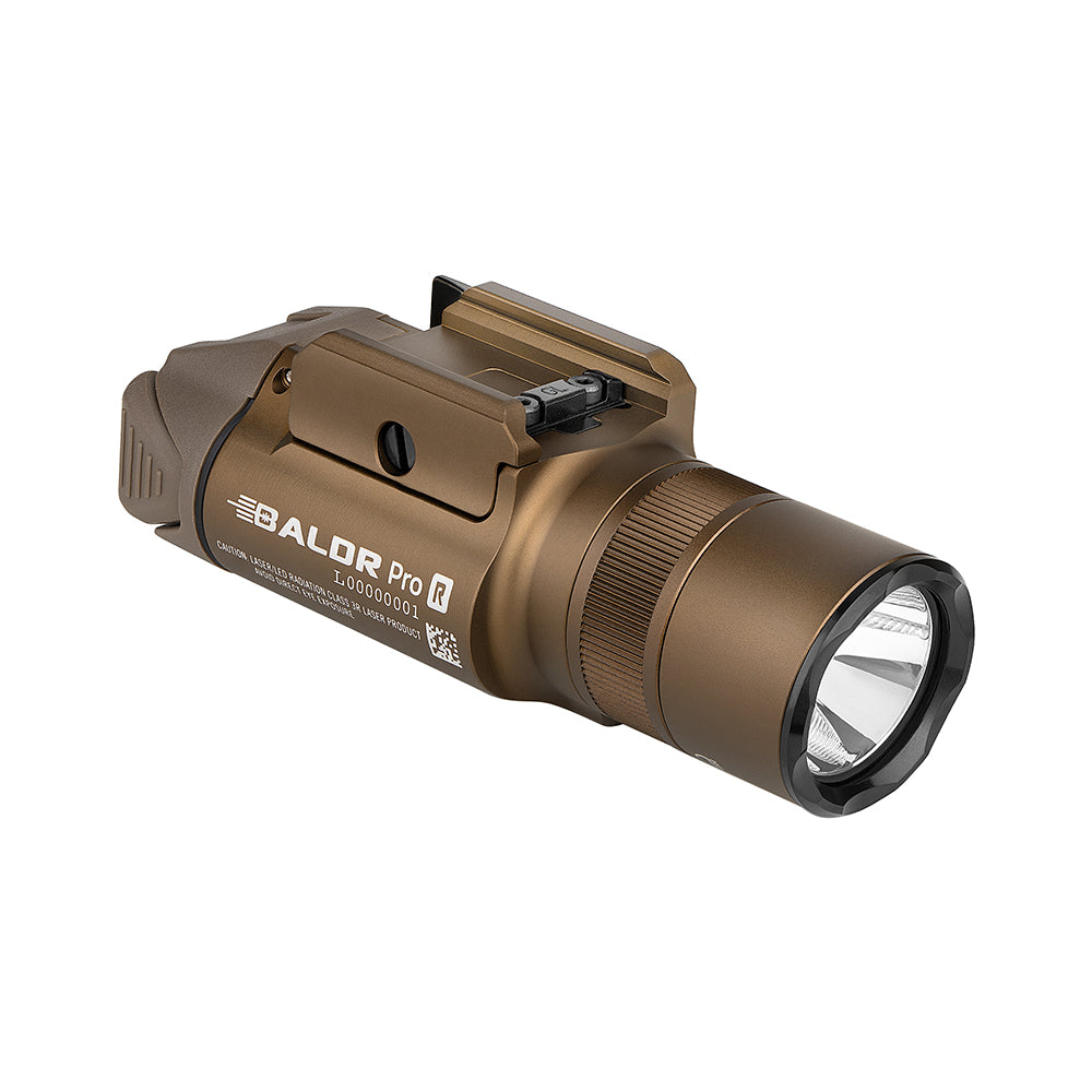 Olight Baldr Pro R Rail Mount Tactical Flashlight TAN