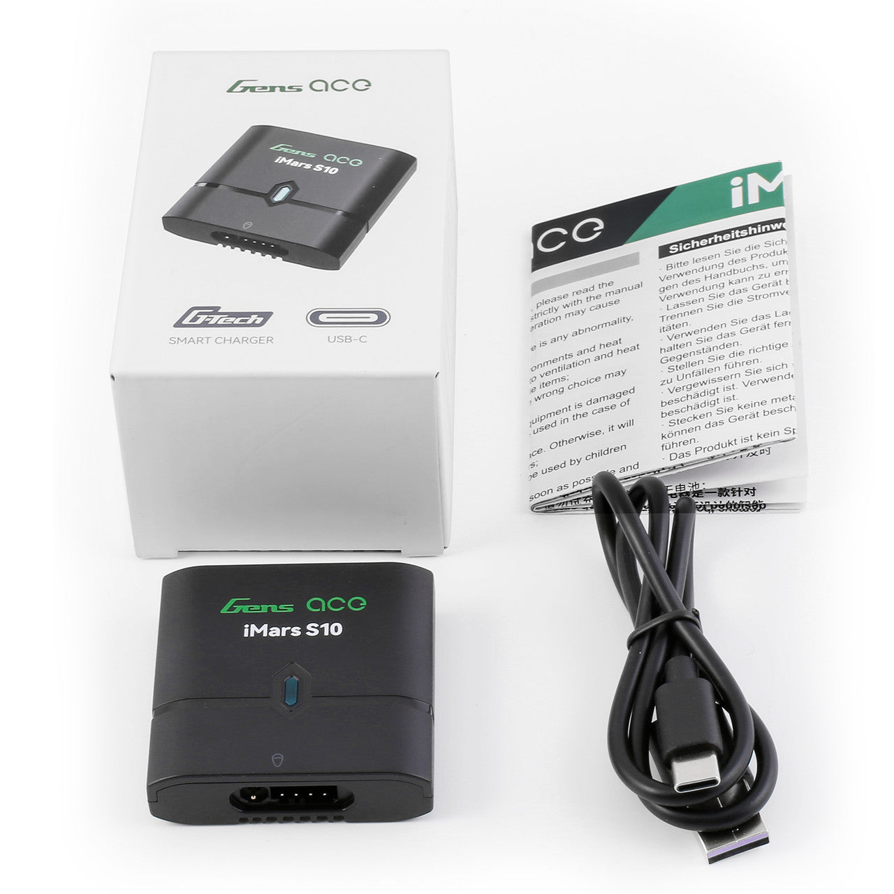 RHAM S10 Mini USB-C Lipo Charger